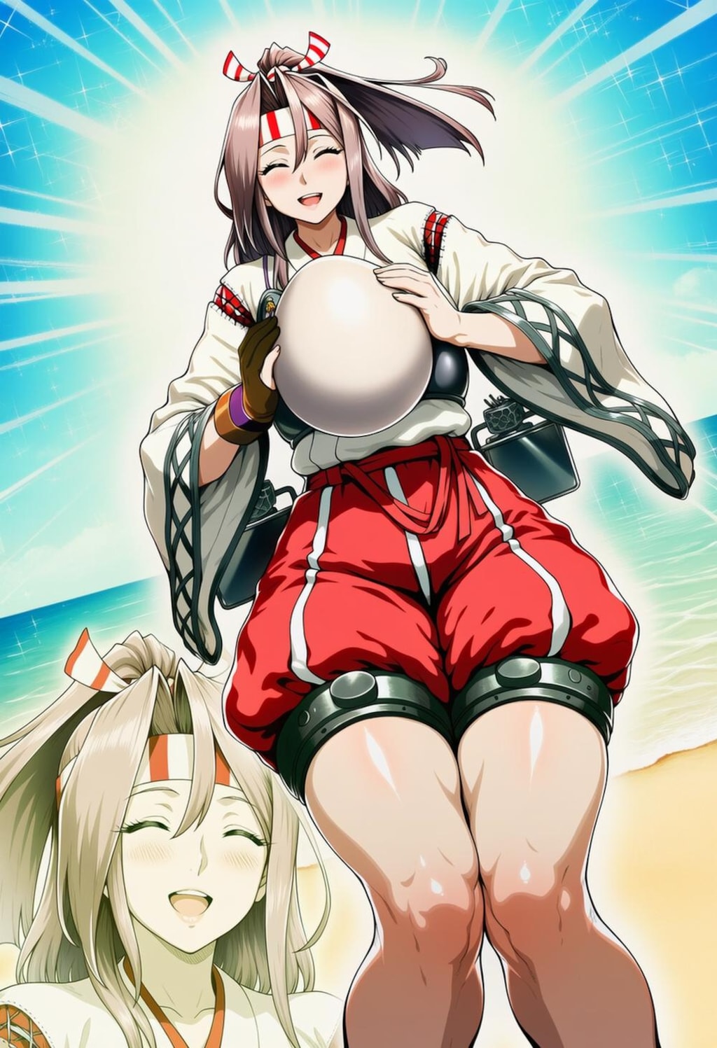 たまご食べる巫女等コスプレ産卵人妻