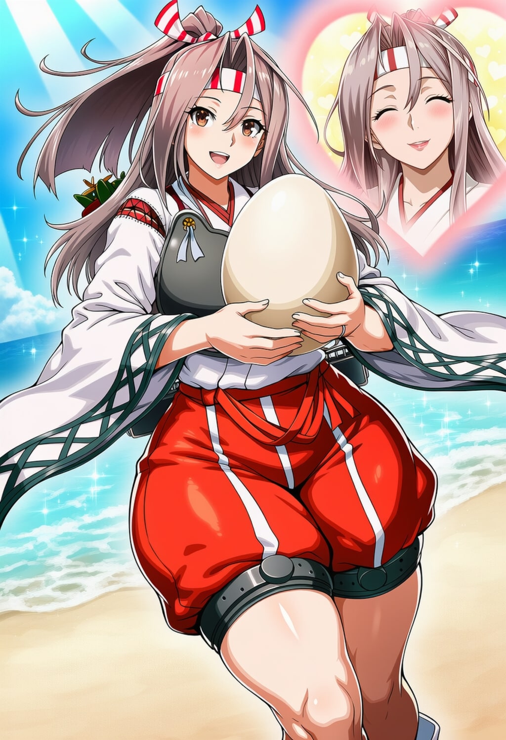 たまご食べる巫女等コスプレ産卵人妻