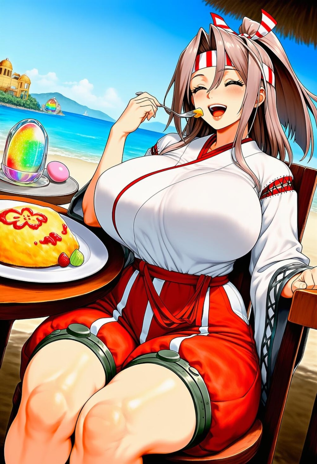 たまご食べる巫女等コスプレ産卵人妻