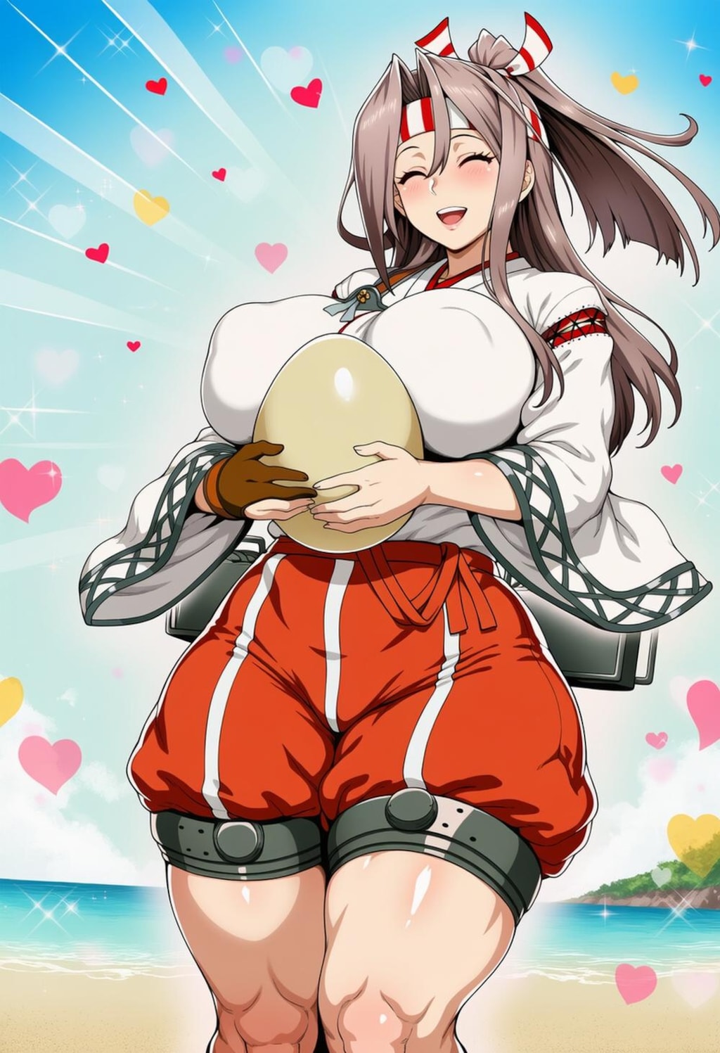 たまご食べる巫女等コスプレ産卵人妻