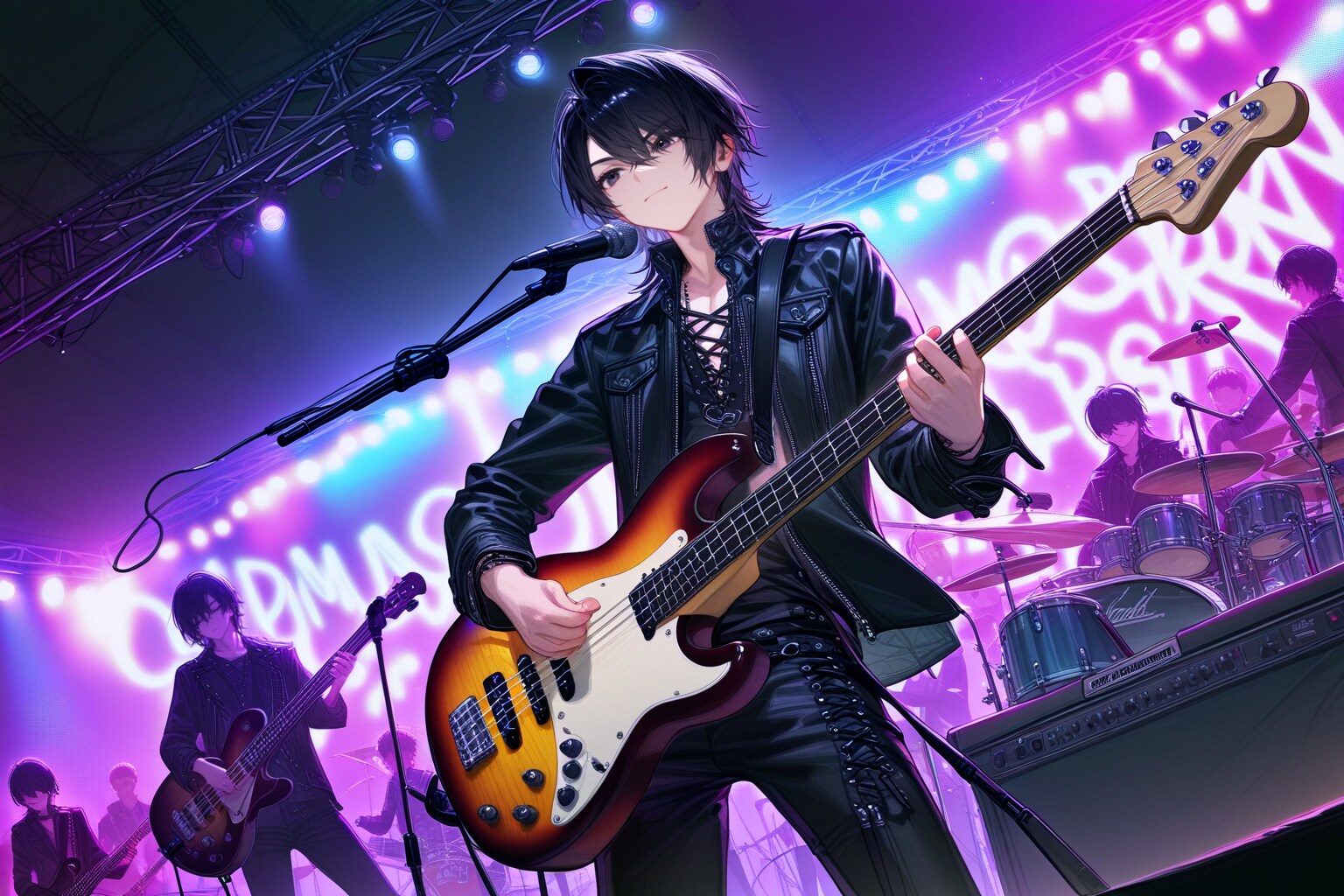 ヴィジュアル系バンド① | の人気AIイラスト・グラビア