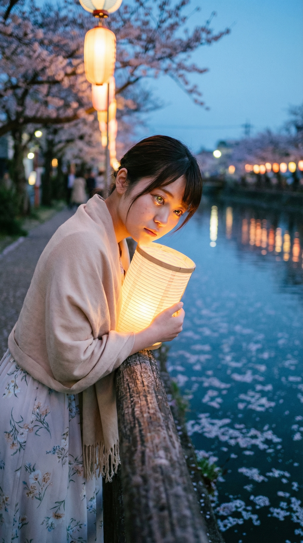 Drifting Petals of Light