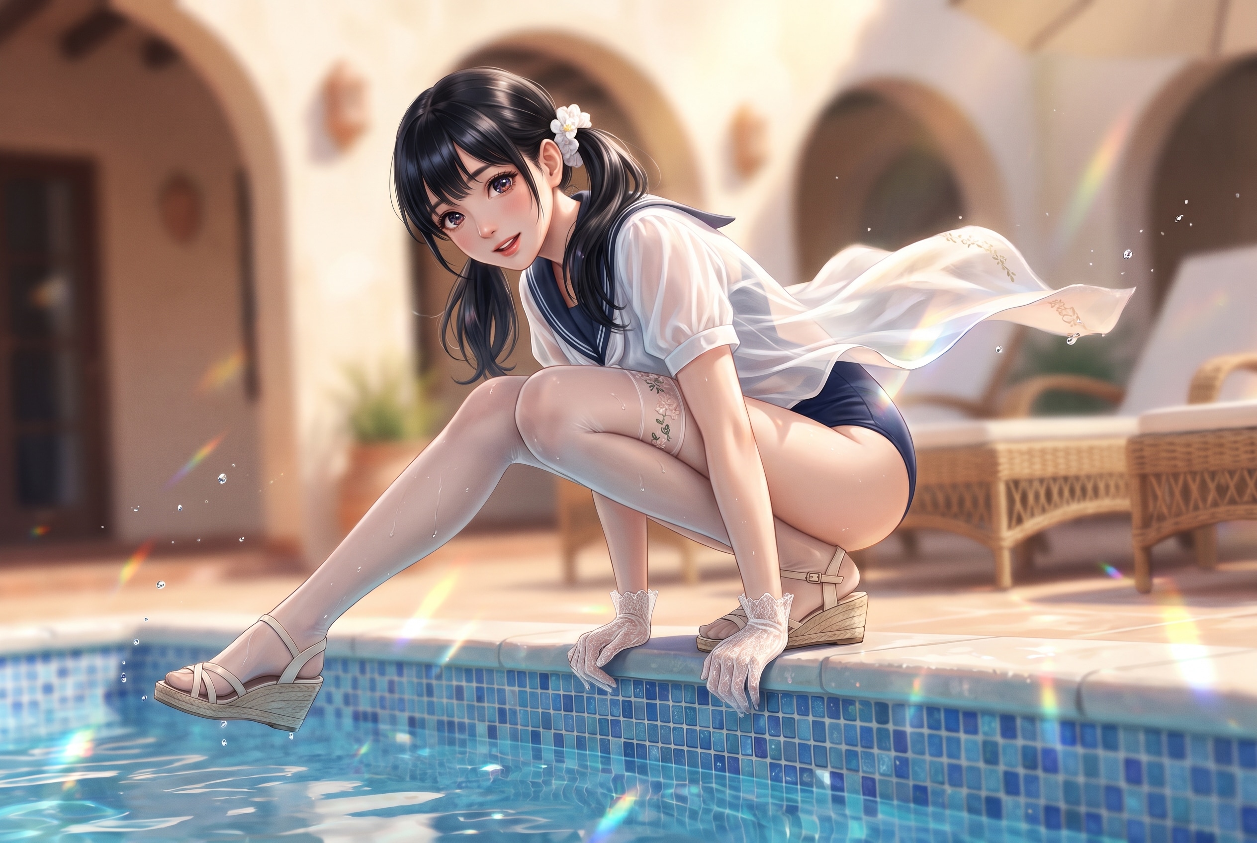水際の微風