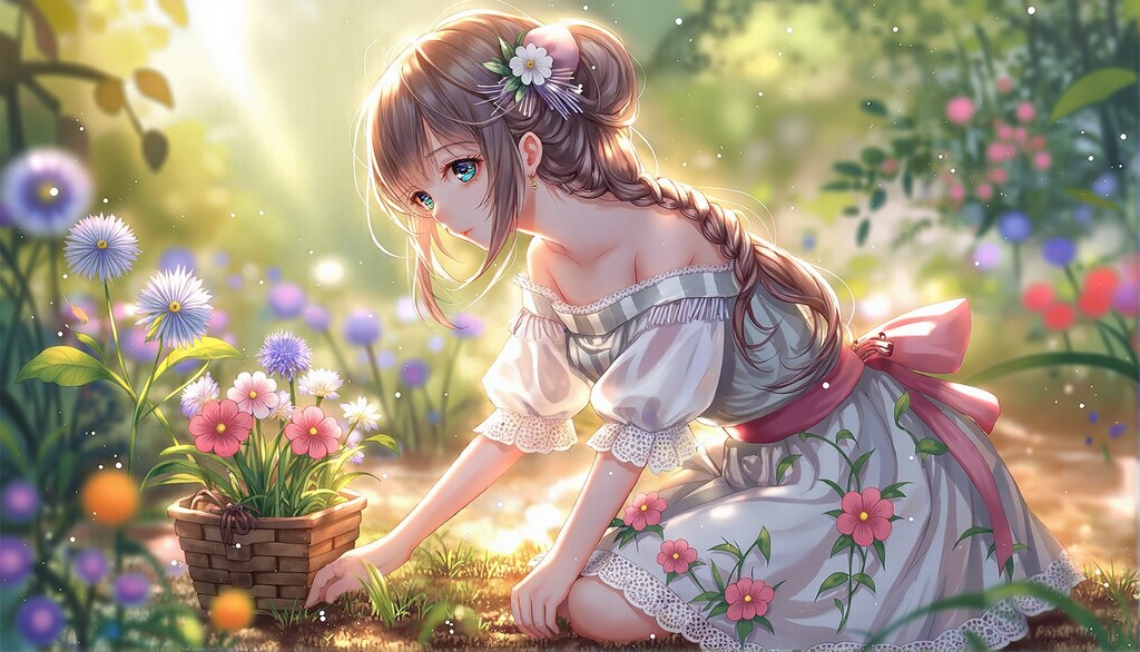 摘まれなかった花