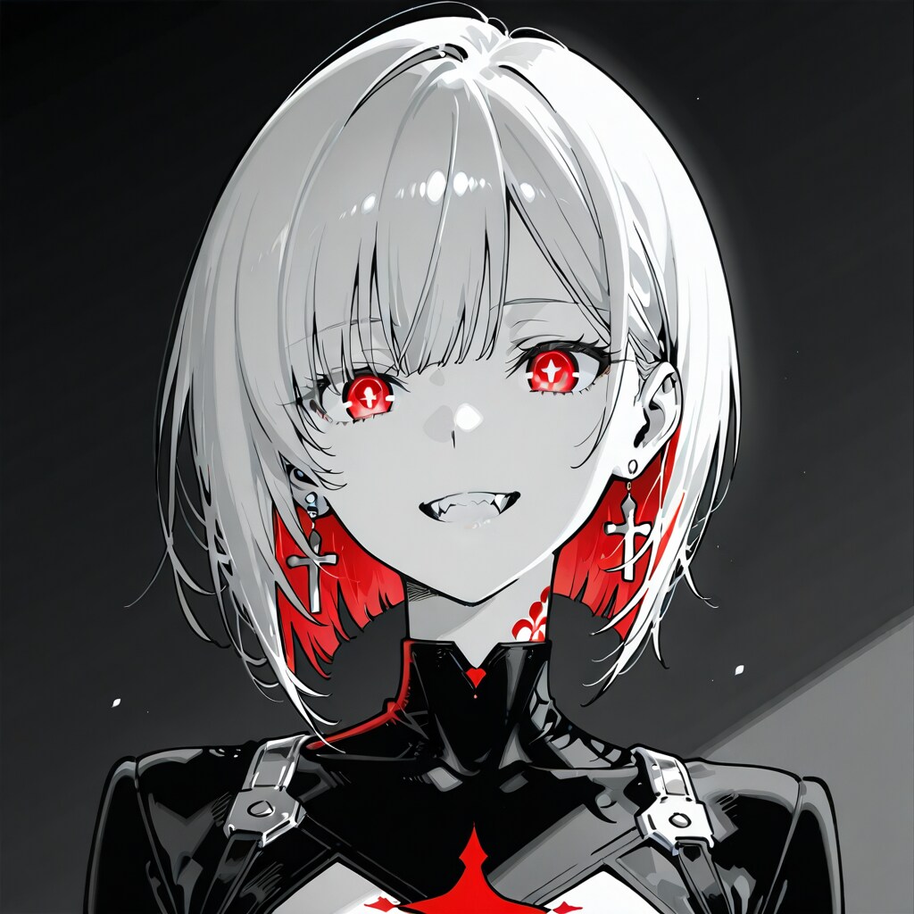赤い瞳
