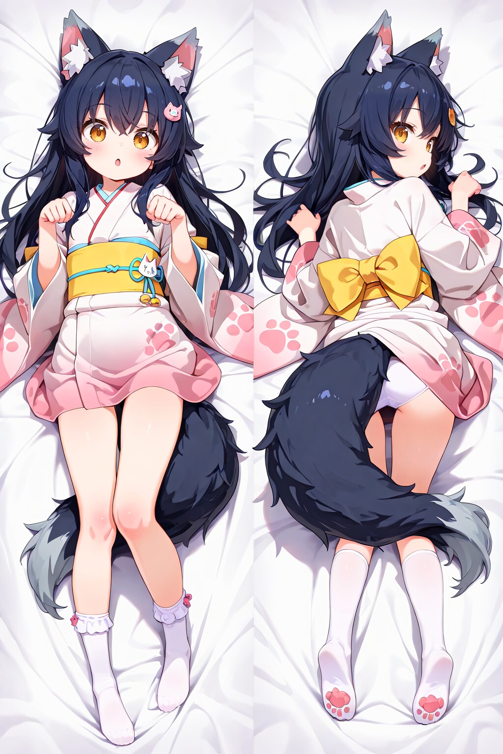 オオカミ印わふー抱き枕