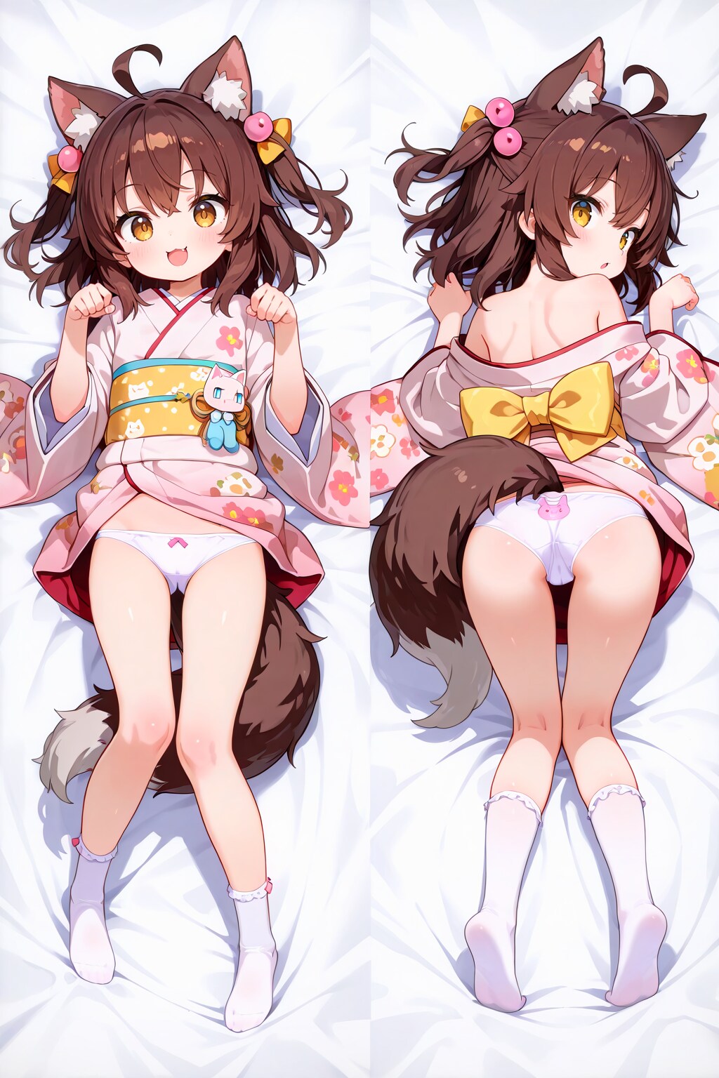 オオカミ印わふー抱き枕