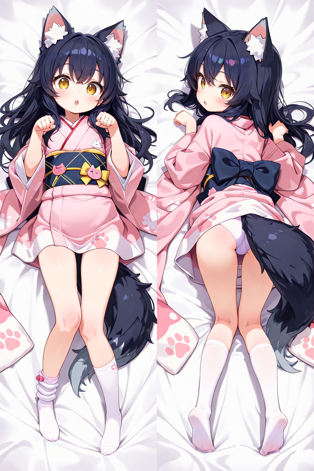 オオカミ印わふー抱き枕
