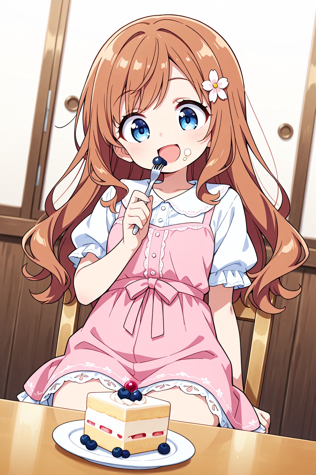 ブルーベリーのお菓子を食べる　その４