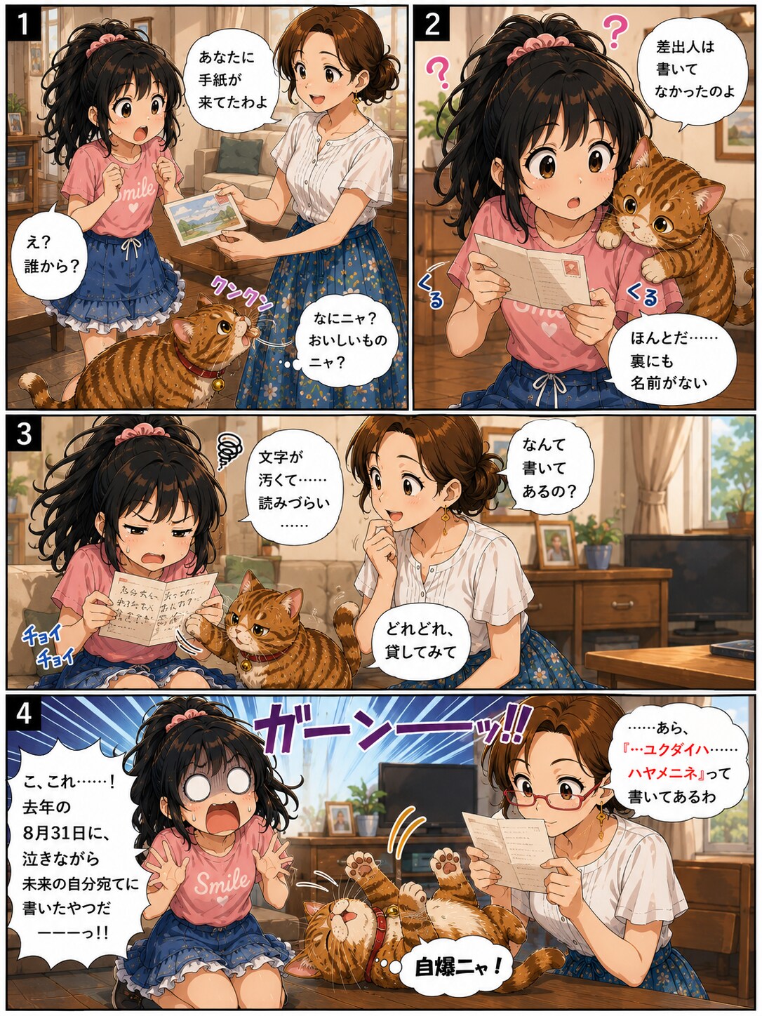 ふみの日、時空をこえましょ～！
