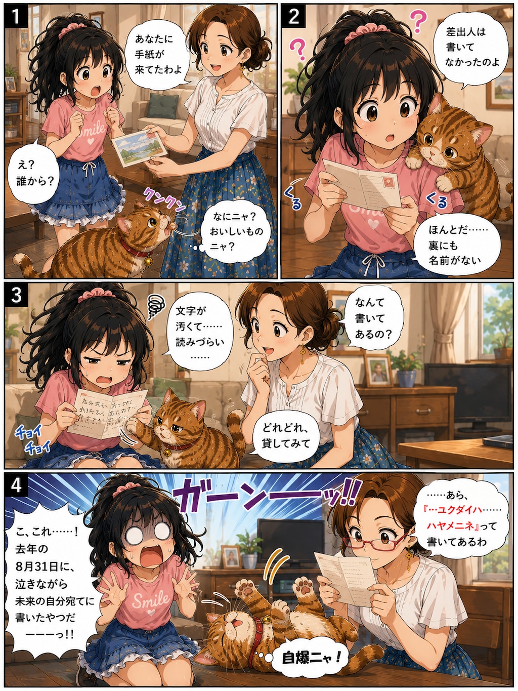 ふみの日、時空をこえましょ～！