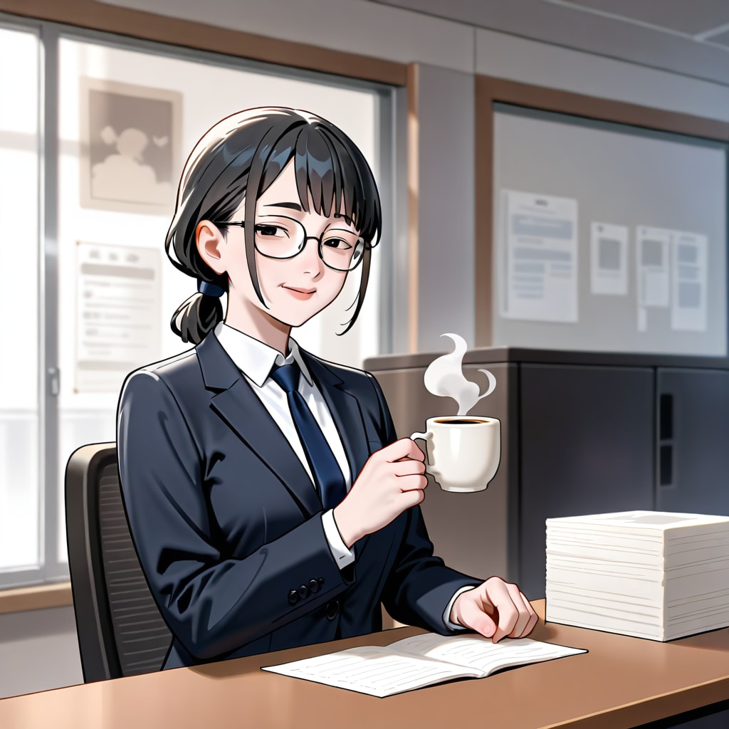 部長、目が笑ってませんよ