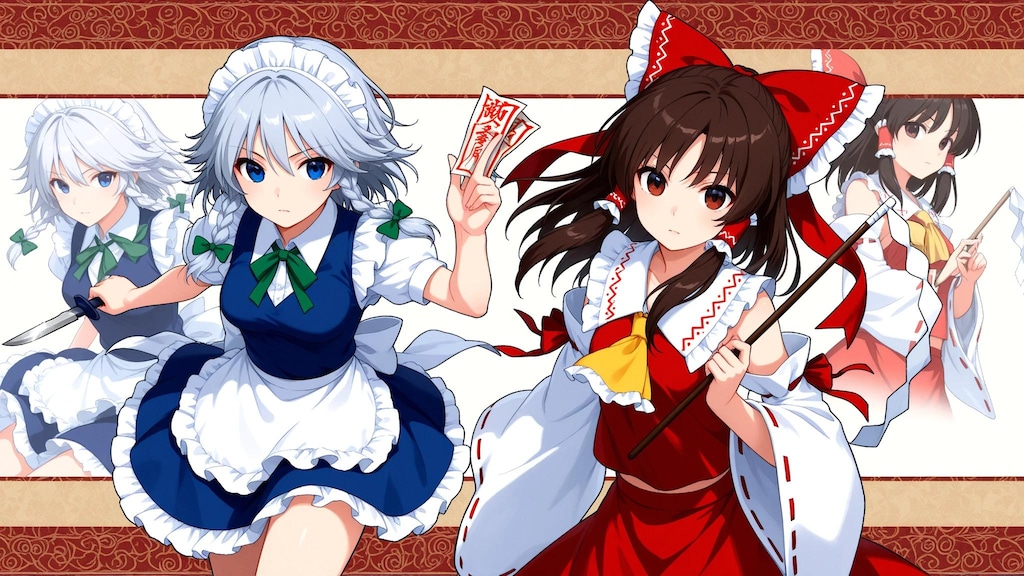 霊夢と咲夜たん