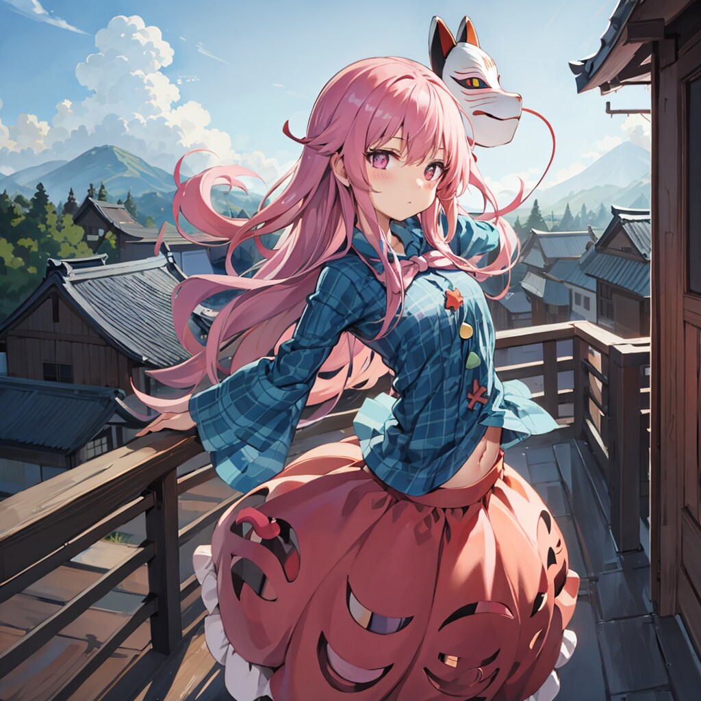 東方の秦こころちゃん（二回目）