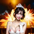 【謎画像】おっぱいポロリ200《爆発花嫁》 11枚目