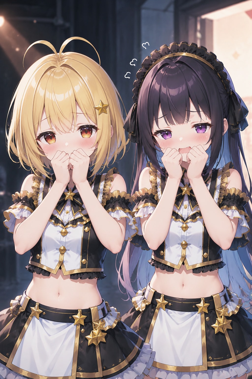 てへぺろ&あざといポーズ？