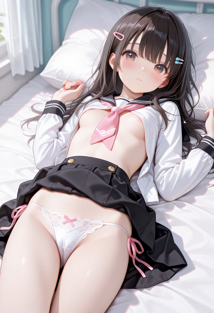 黒髪の美少女(R-15)(370)