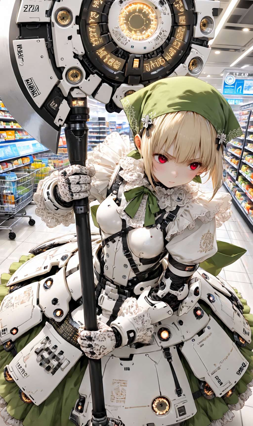 Armor shop assistant