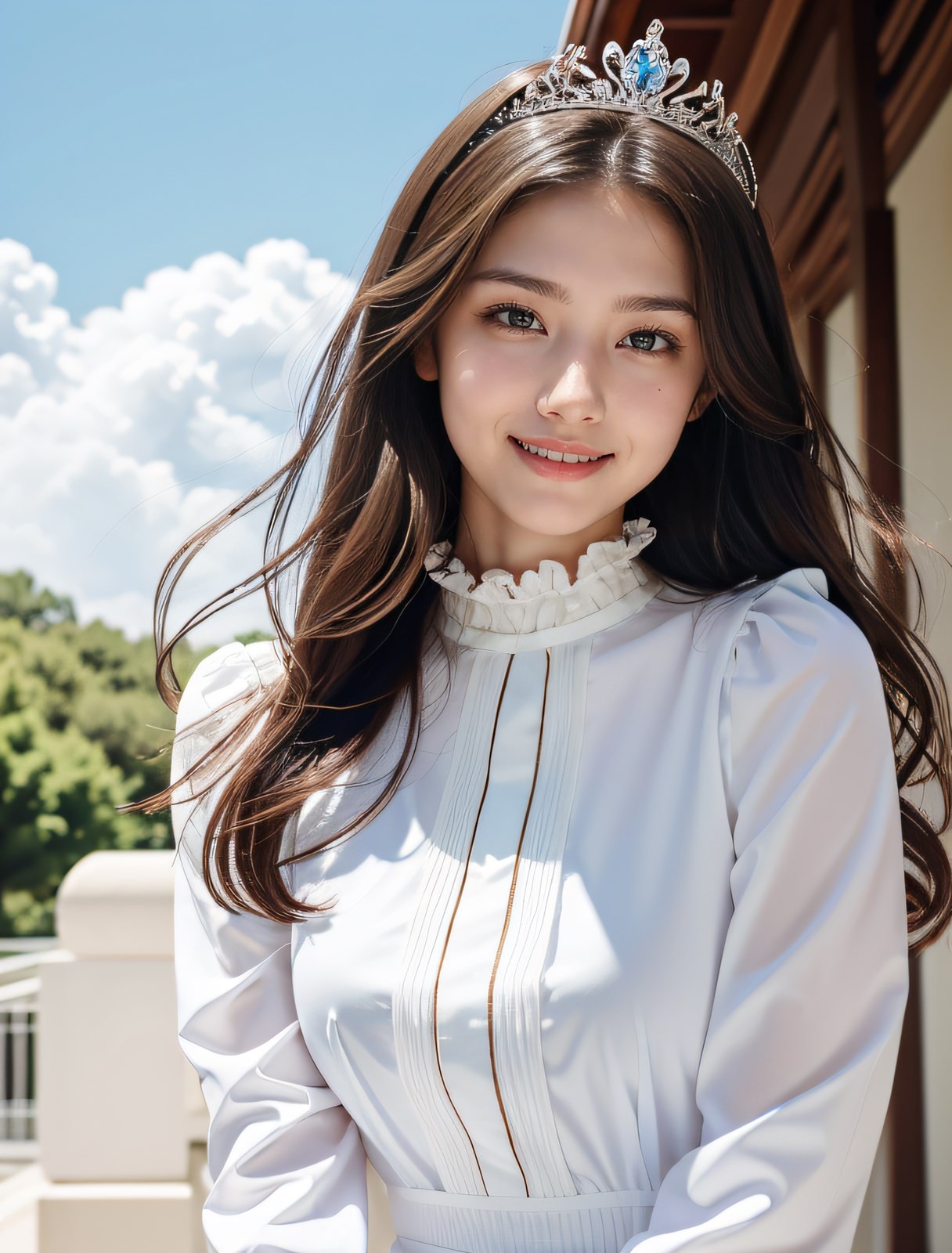 白い風(キス動画付き) | の人気AIイラスト・グラビア