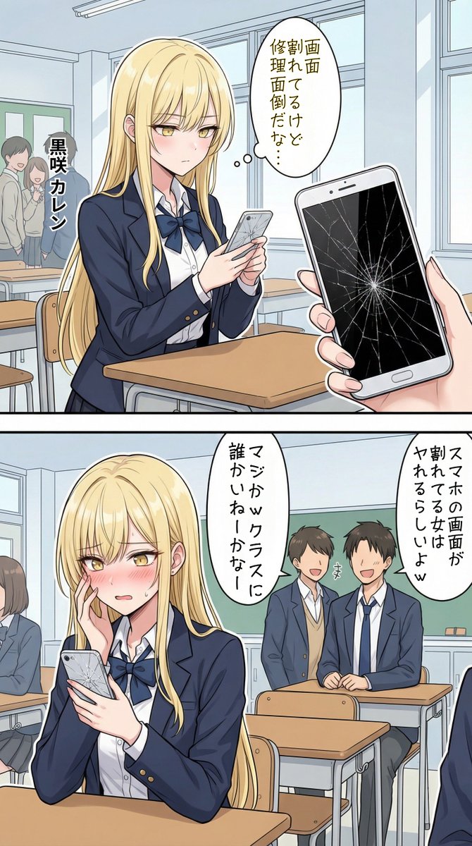 めずらしく慌てる一軍ギャルズ | の人気AIイラスト・グラビア