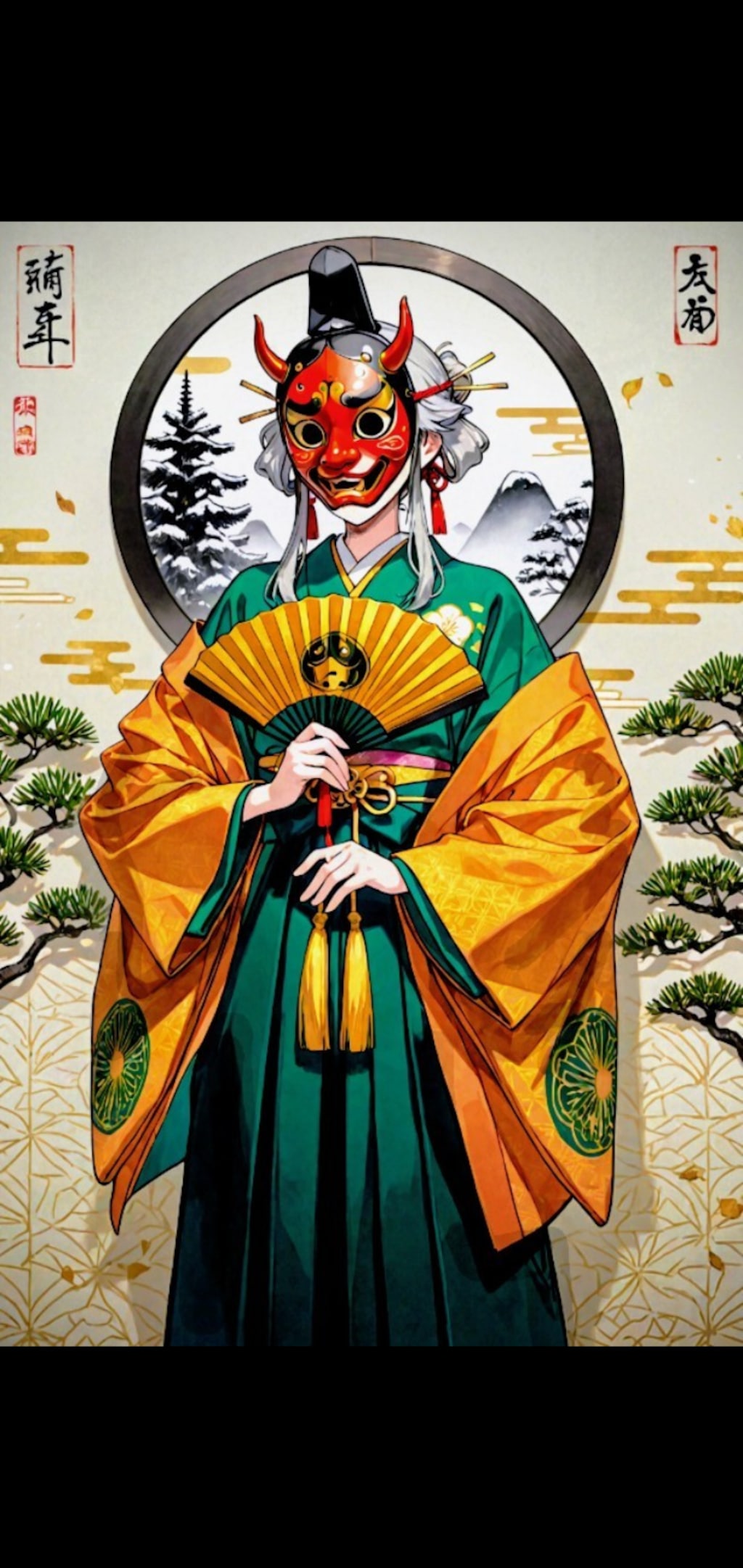 天の岩戸閉じを邁進する舞士