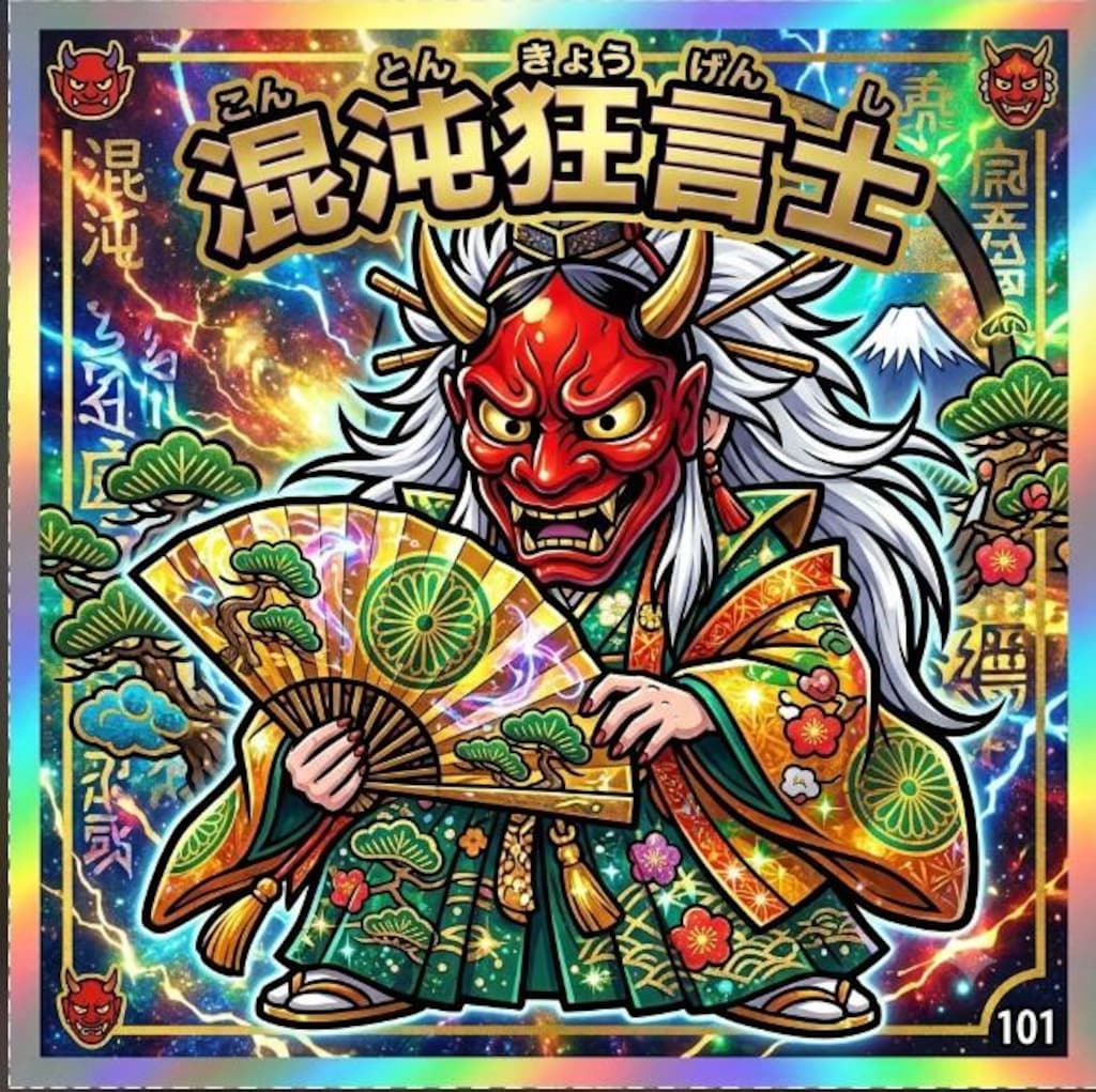 天の岩戸閉じを邁進する舞士