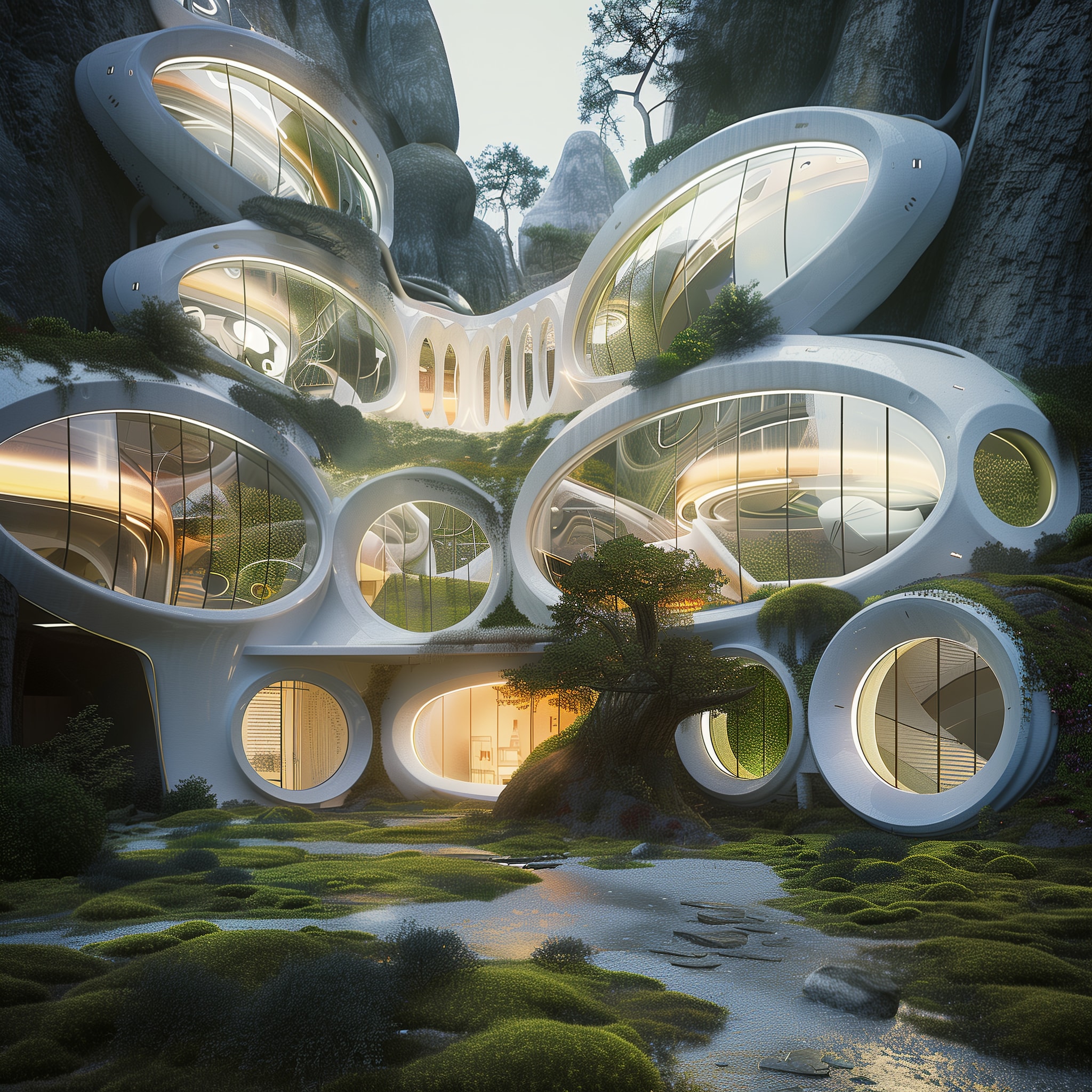 2024年変わった家。2☓☓☓年普通の家。 | の人気AIイラスト・グラビア