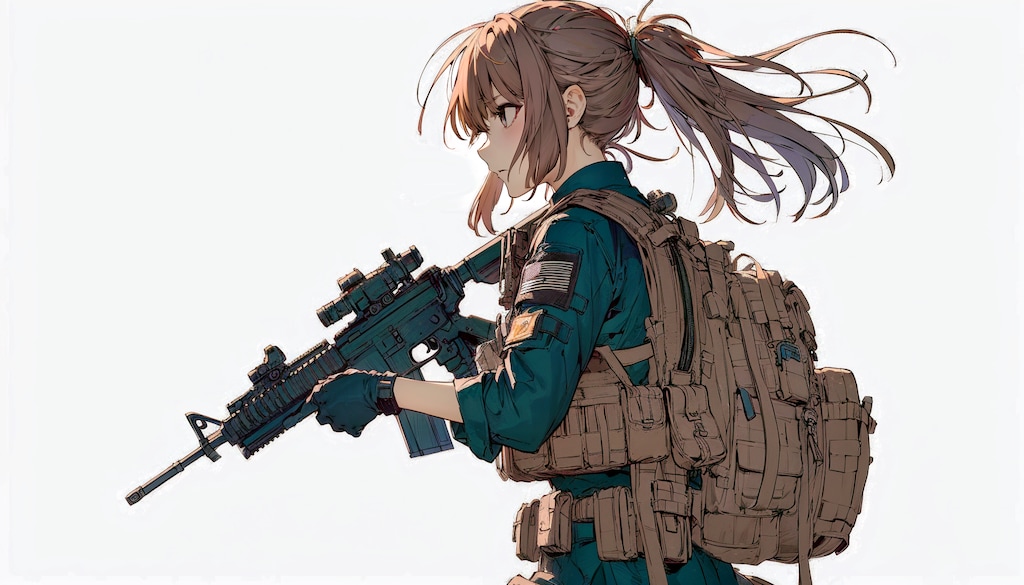 機関銃と少女⑧