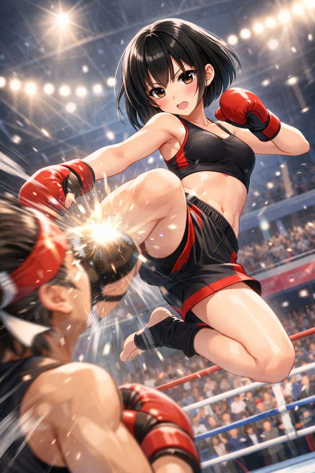 キックの鬼の女の子 | の人気AIイラスト・グラビア