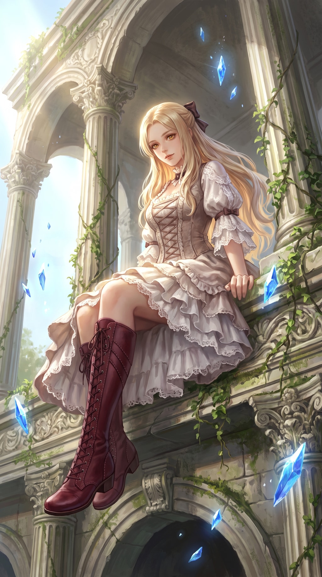 遺跡の金色姫