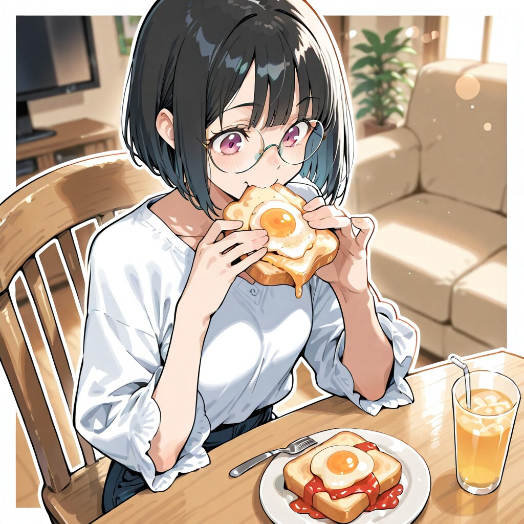 めだまやきとーすと🍳