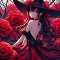 Passion like a noble rose in her eyes. 2枚目