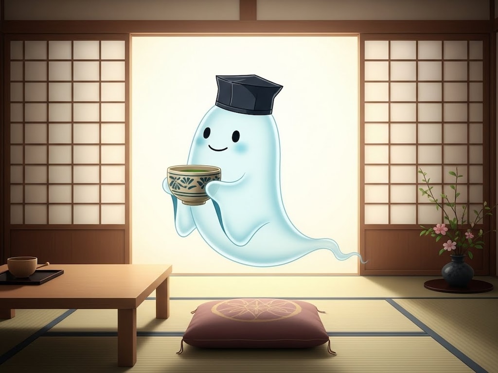 茶道お化けさん