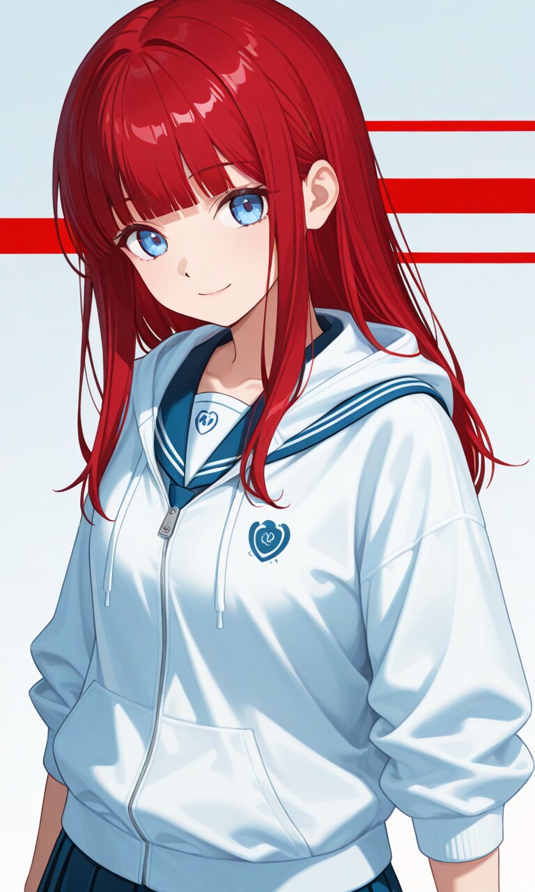 赤髪の女の子