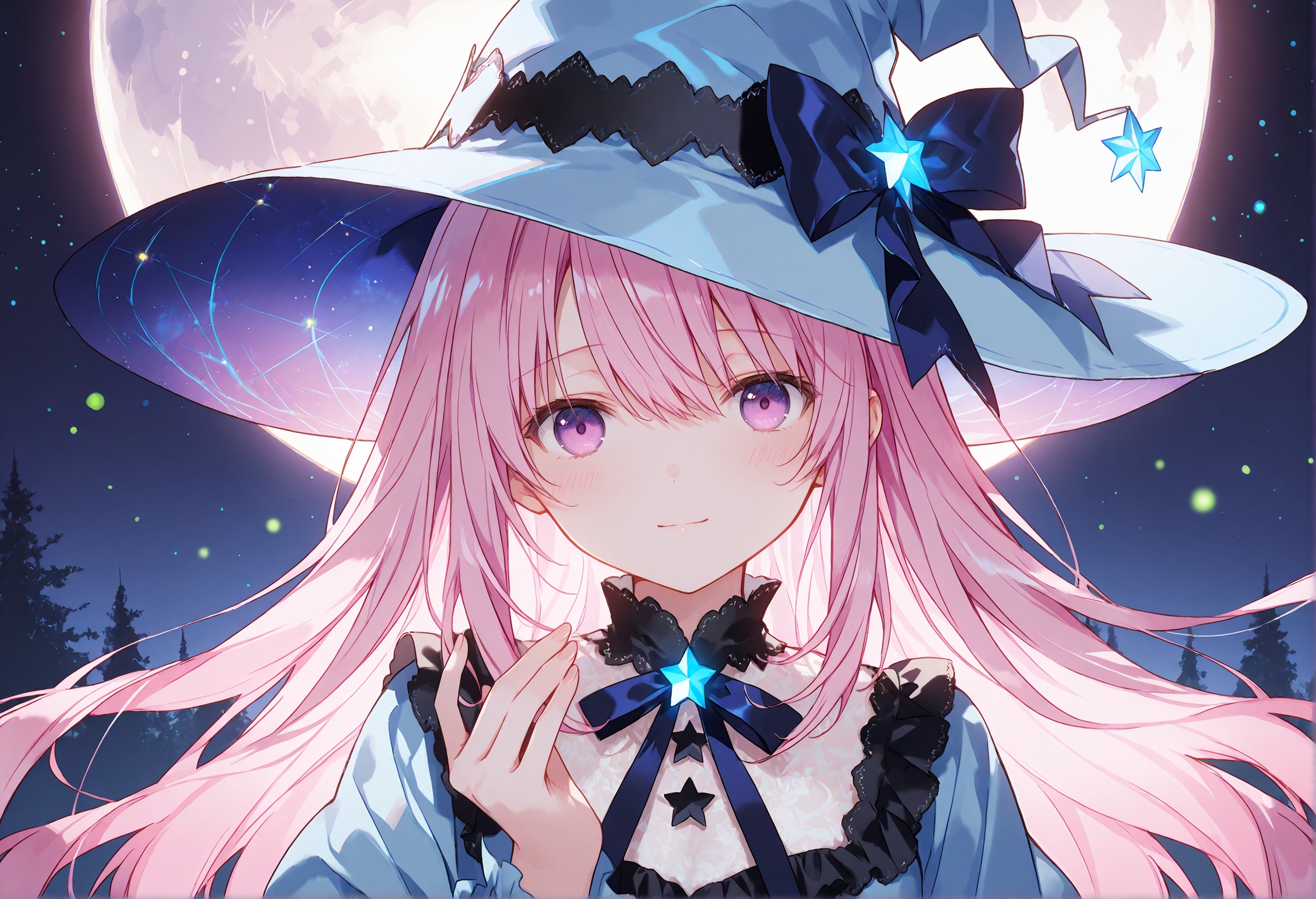 月下の天桜の魔女