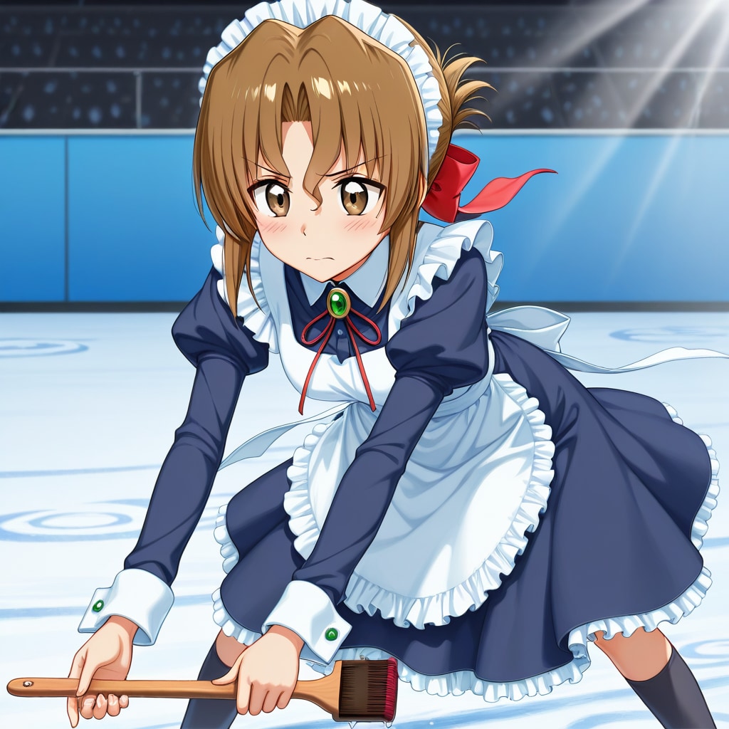 カーリング？ マリア