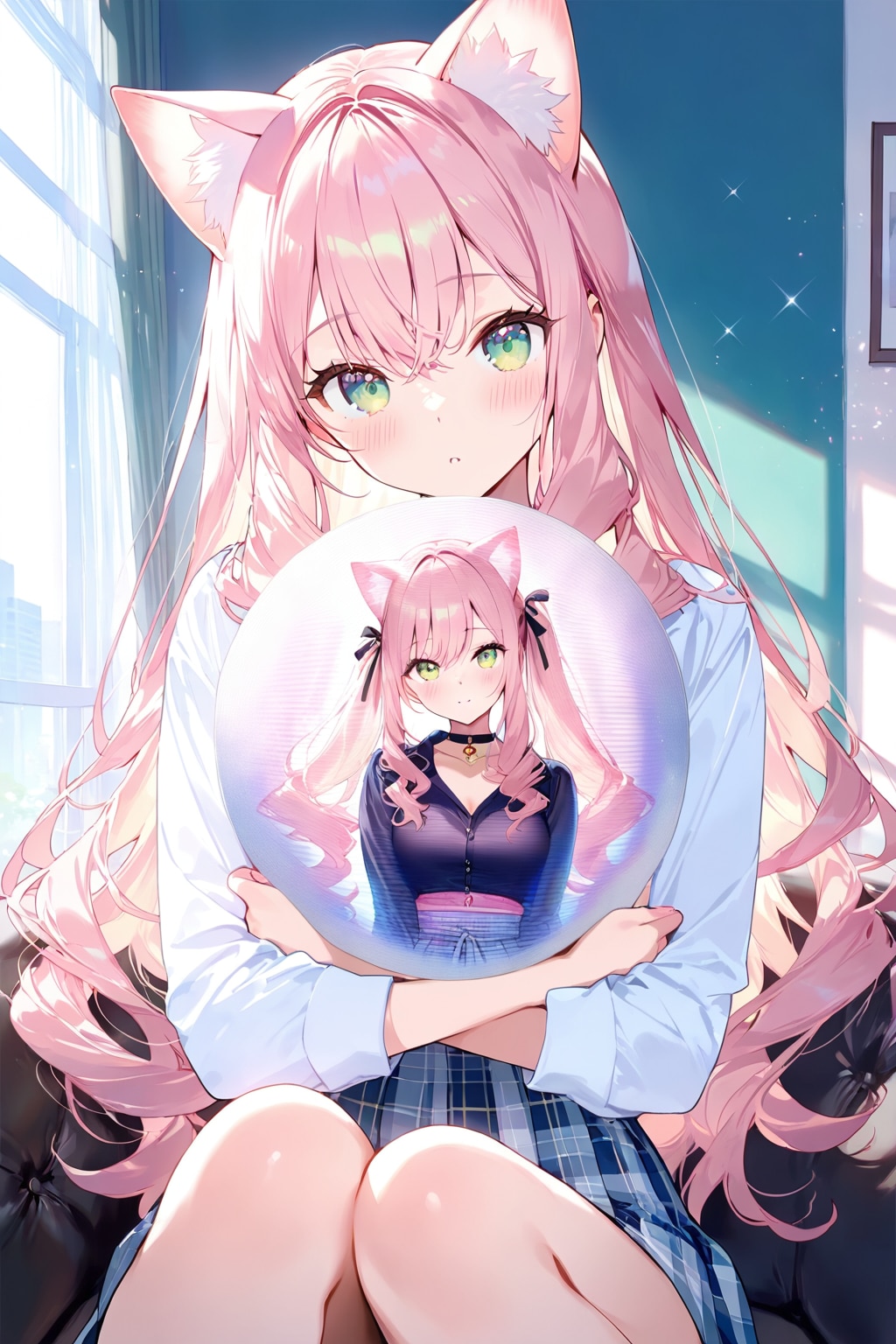 LILACで二重露光🐱✨