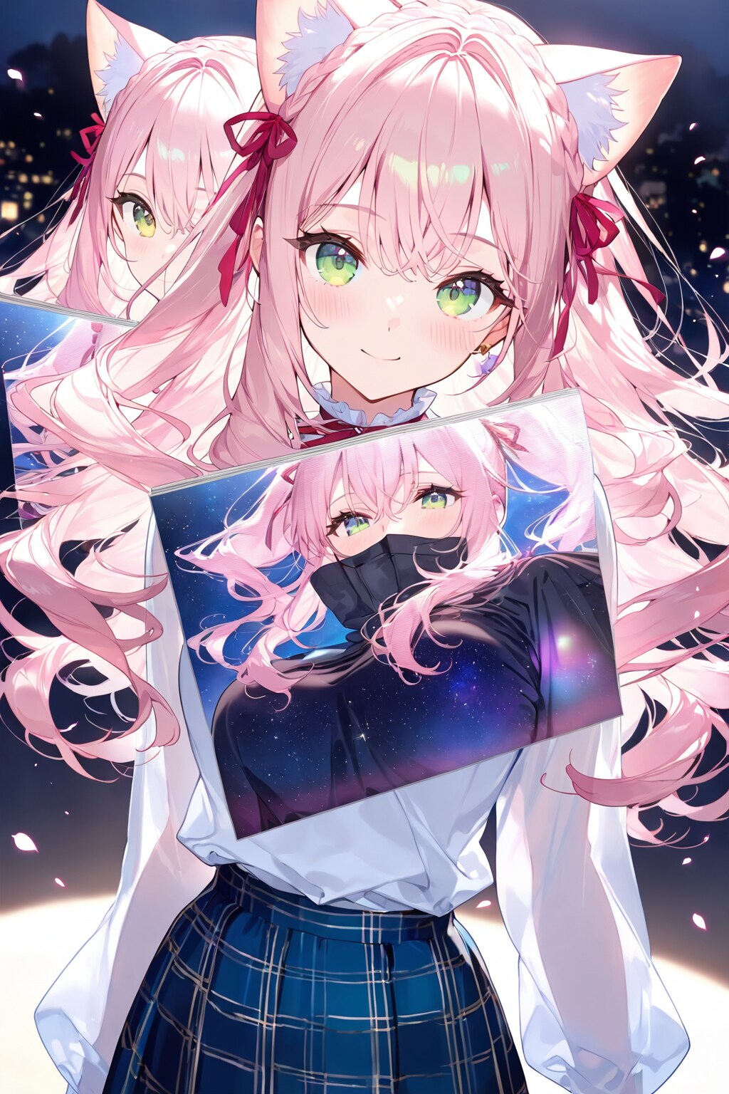 LILACで二重露光🐱✨