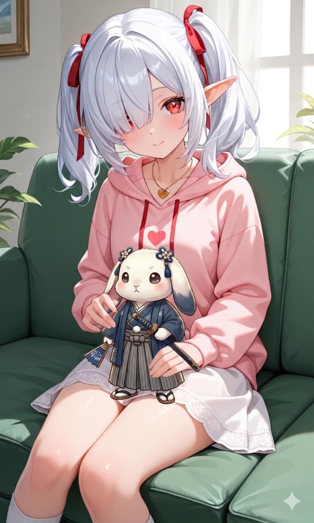 ウ佐々衛門とシロネさん