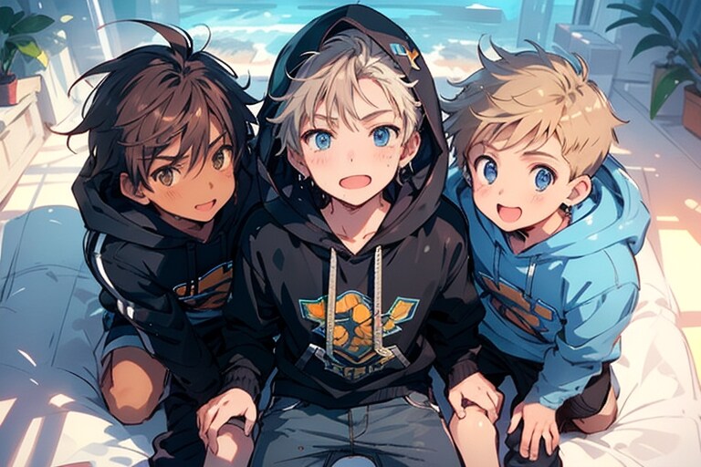 パーカー少年 1