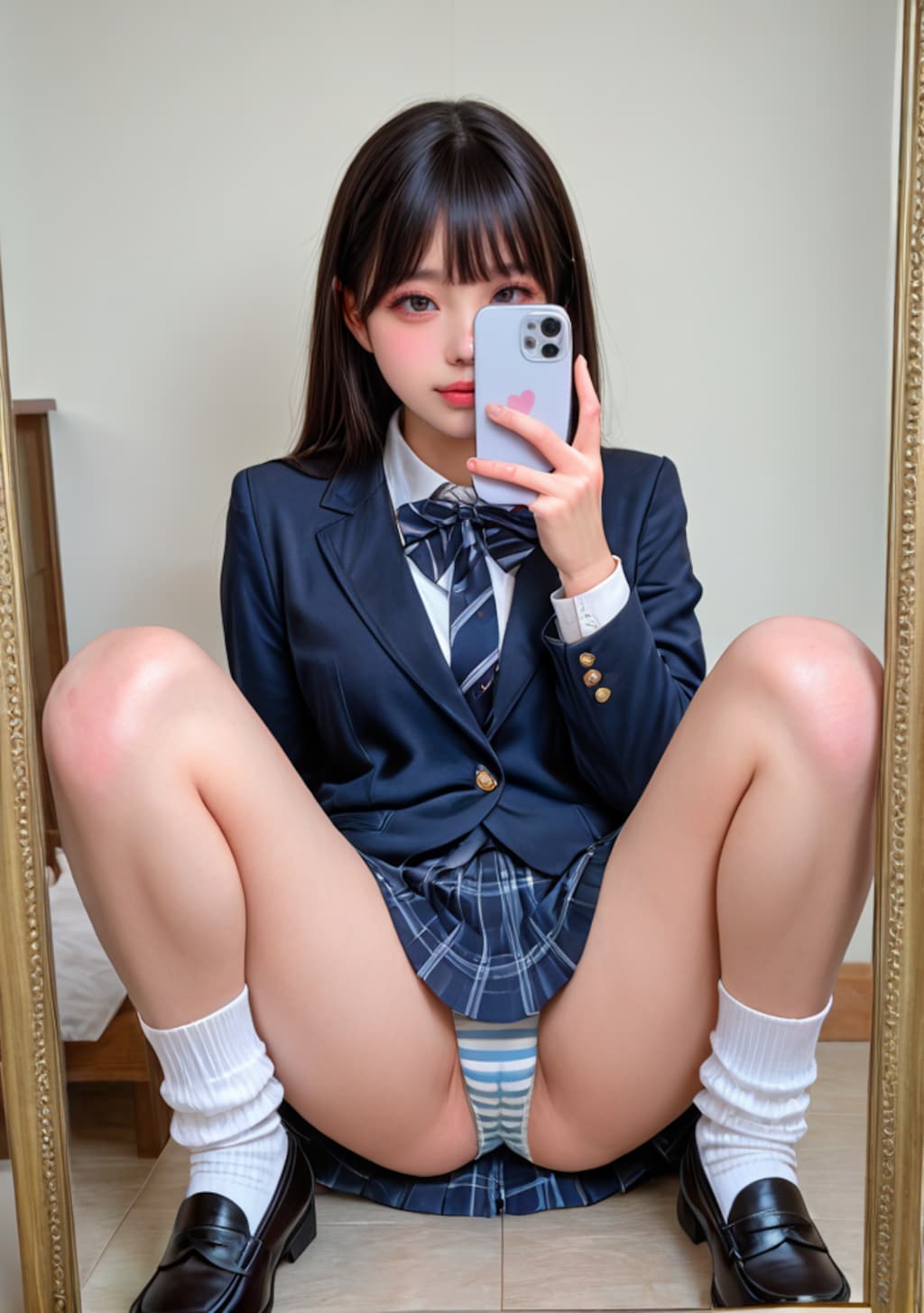 自撮り女子
