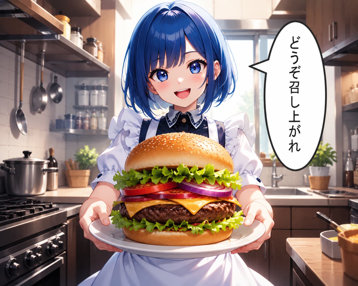 あいちゃんのハンバーガーはデカすぎる　弾
