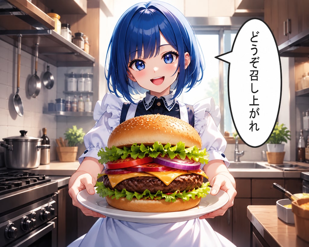 あいちゃんのハンバーガーはデカすぎる　弾