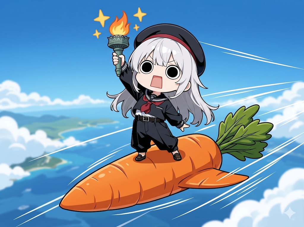 ジェット人参えらいこっちゃ嬢