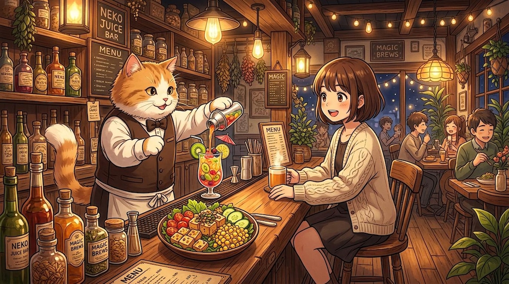 常連さんと猫支配人