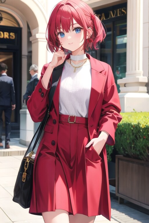 おしゃれな少女