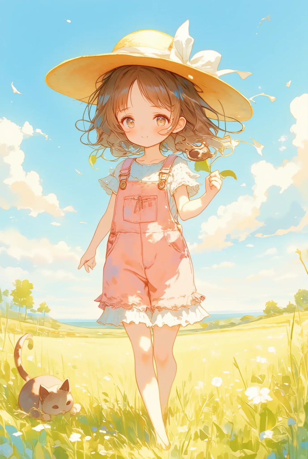 フリフリちゃんのオーバーオール