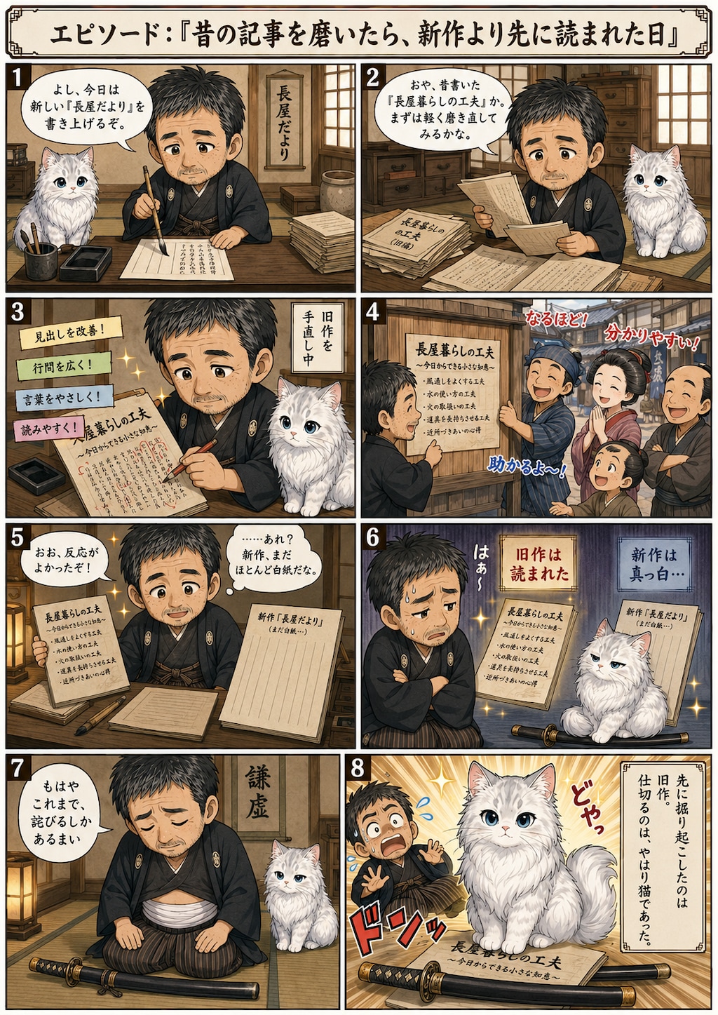 絵も漫画も描けない無職のおっさん、ChatGPTと話していたら漫画ができました