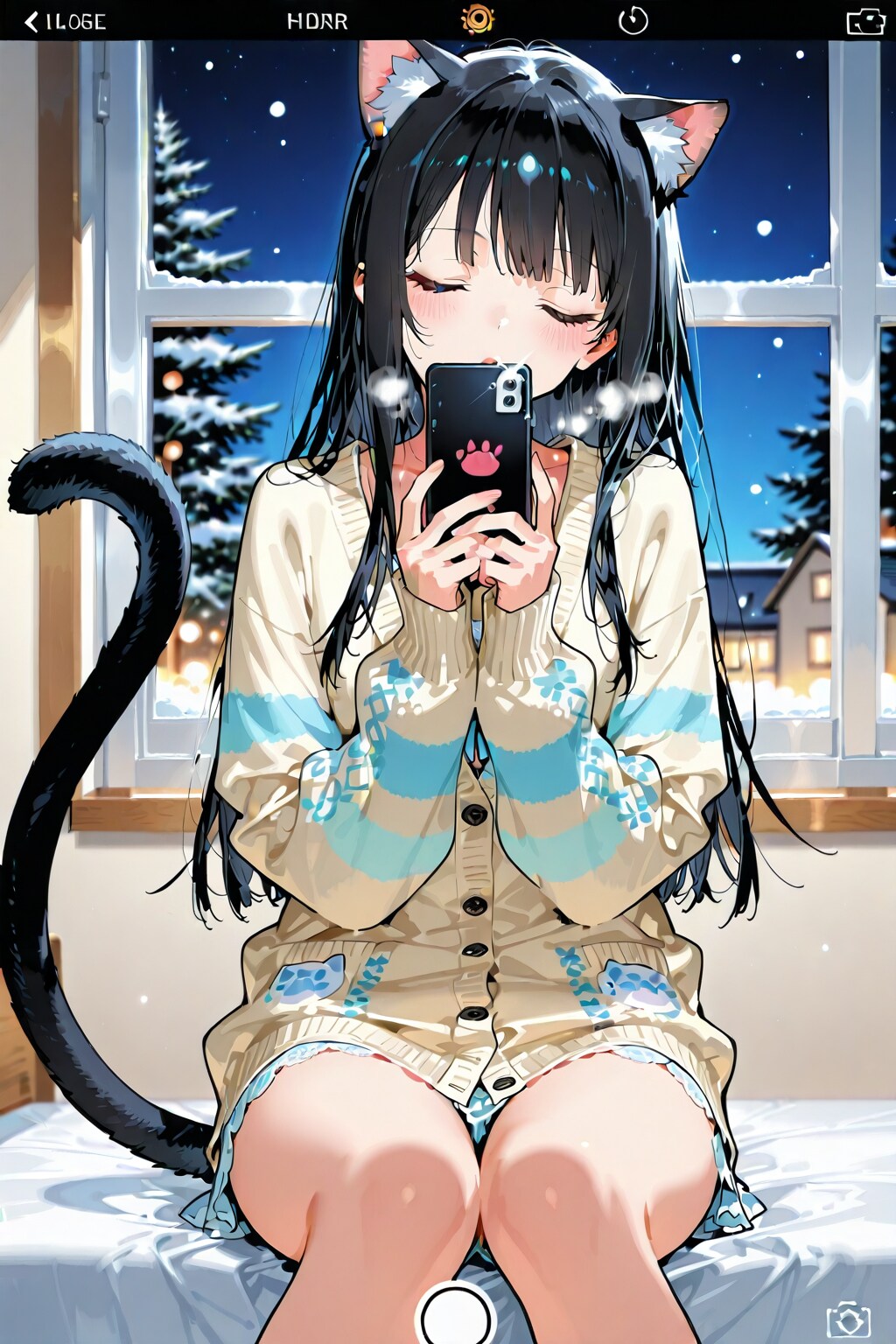 「「「ハッピーニューイヤー・・・アンド♡」」」