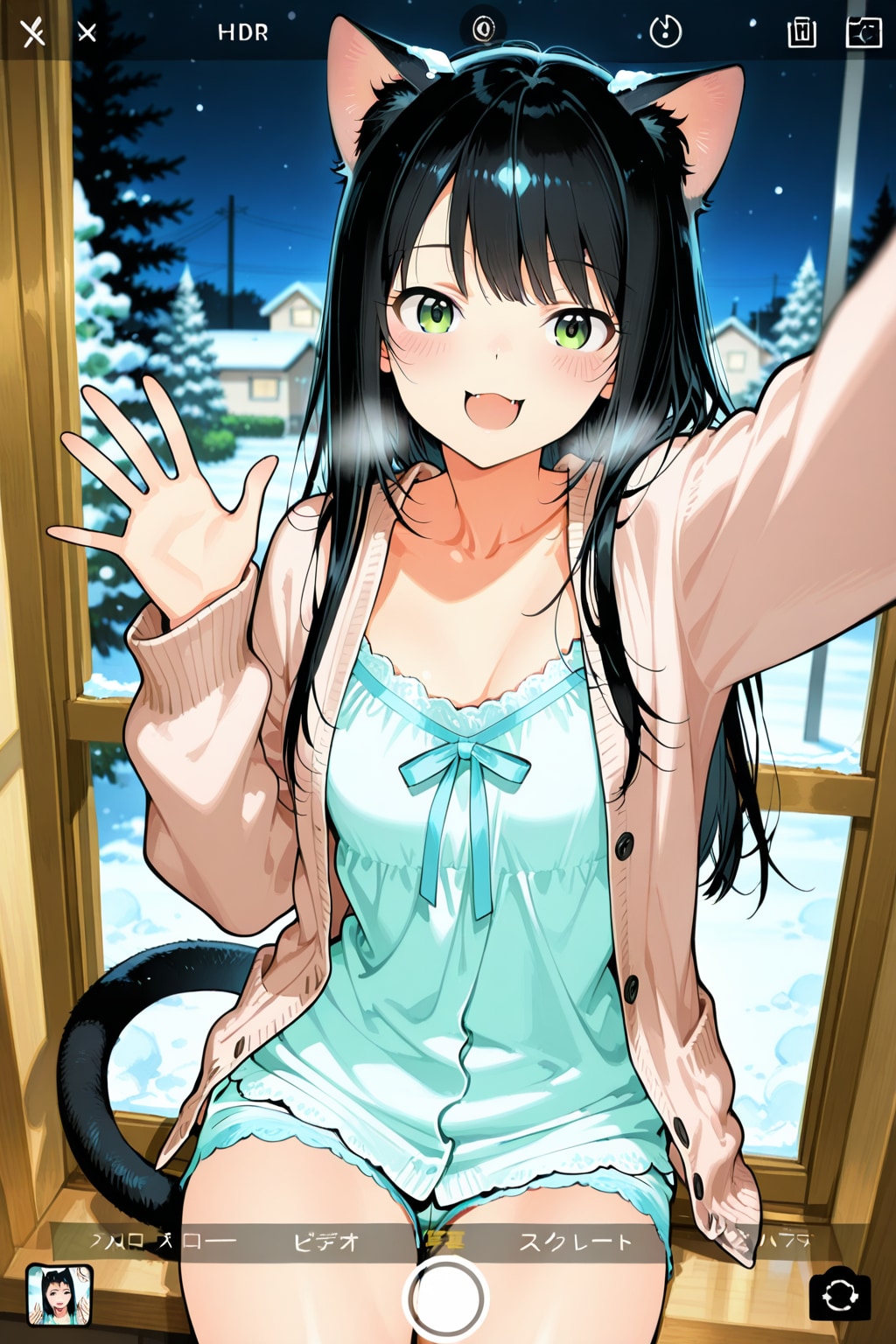 「「「ハッピーニューイヤー・・・アンド♡」」」